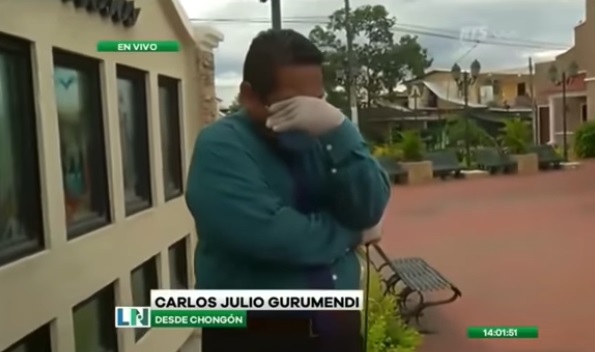 Periodista ecuatoriano se quiebra en vivo al entregar información sobre el coronavirus