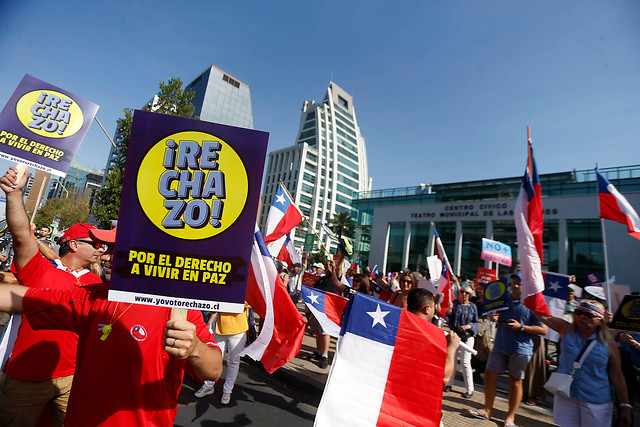 Marcha por el «Rechazo»: organizadores cifran convocatoria en más de 15 mil personas