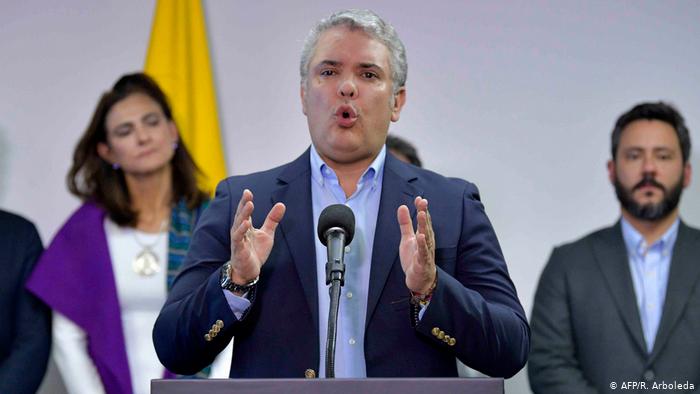 Presidente de Colombia Iván Duque rechaza que haya recibido aportes de narcotraficante