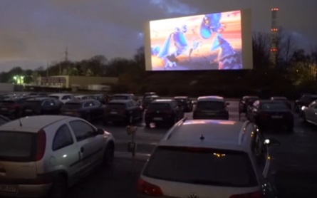 Reabren autocines en Alemania como consecuencia del coronavirus