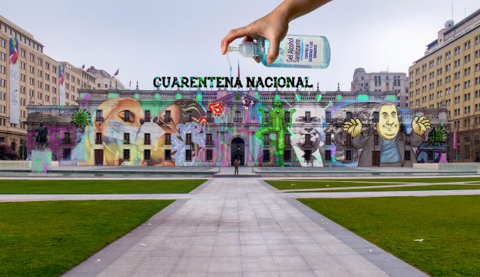 Murales virtuales, donde los artistas del estallido luchan por la cuarentena