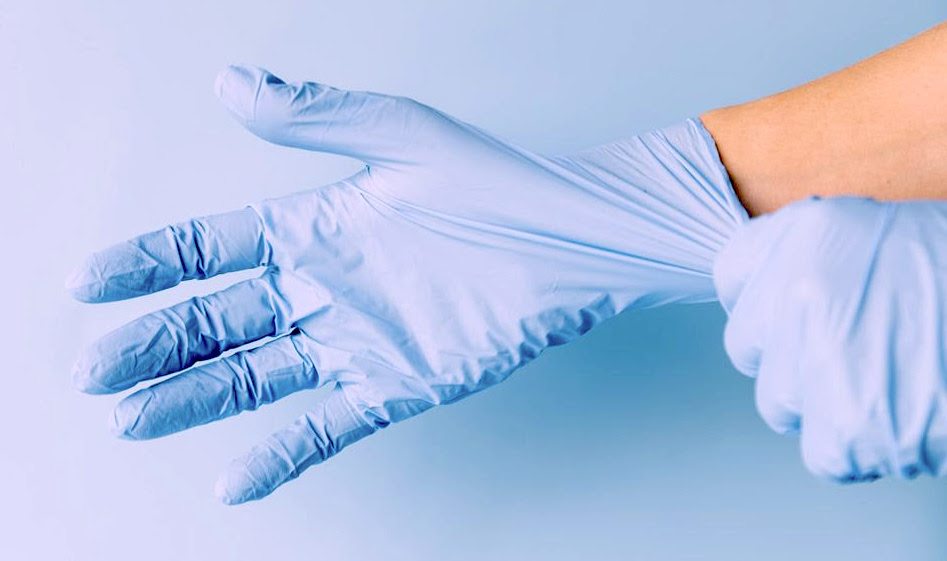 Los guantes desechables son seguros por tiempo limitado y no al lavado de manos