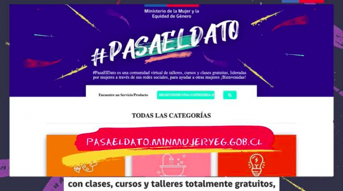 #PasaElDato: Ministerio de la Mujer lanza sitio de ayuda virtual