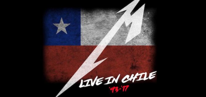Metallica lanza material en vivo exclusivo para sus seguidores chilenos