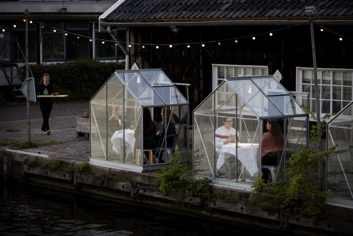 La estrategia de los restaurantes en Ámsterdam para tratar de reabrir
