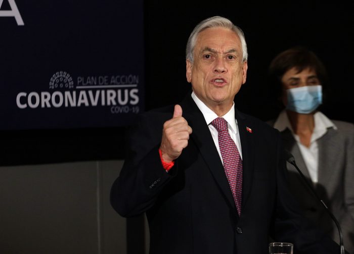 Piñera advierte que los que se «automarginen» del acuerdo nacional «están profundamente equivocados»