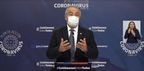 Mañalich asegura que aumento de contagios de coronavirus no se deben al «retorno seguro»: «Las medidas de aislamiento no han sido cumplidas»