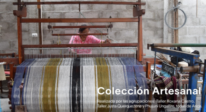 Mujeres artesanas Aymara luchan por honrar sus textiles y darles “guiños contemporáneos” a sus tejidos