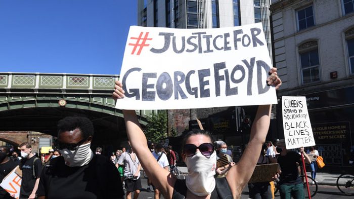 Protestas en Estados Unidos: la caravana por George Floyd y por todos los demás