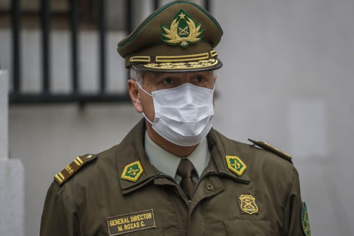 General director de Carabineros, Mario Rozas, en cuarentena preventiva tras tener contacto con contagiado de Covid-19