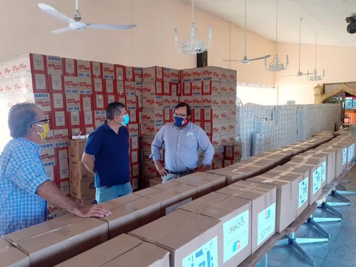 “Alimentos para Chile” sigue sumando polémicas: denuncia PS ante la Contraloría por compra de cajas revela pugna electoral en Arica