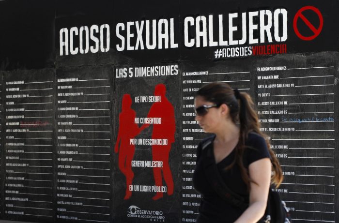 Lanzan primera encuesta nacional sobre la situación del acoso sexual: 64% de las mujeres declararon haber sufrido al menos un episodio de este tipo