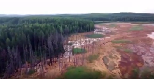 Fuerte impacto para la naturaleza: mina de cobre abandonada provoca gran derrame de químicos en río ruso