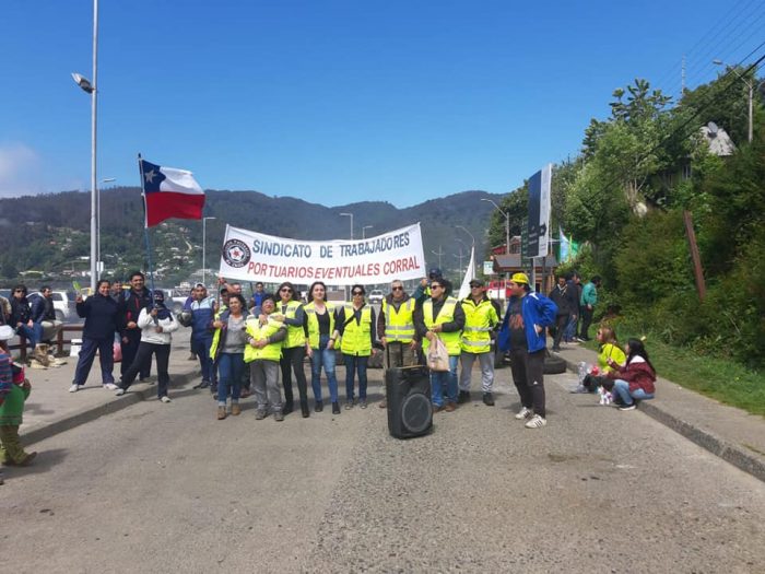 Unión Portuaria de Chile anuncia paralización de funciones: «La lucha no es solo por 10%, es por terminar con las AFP»
