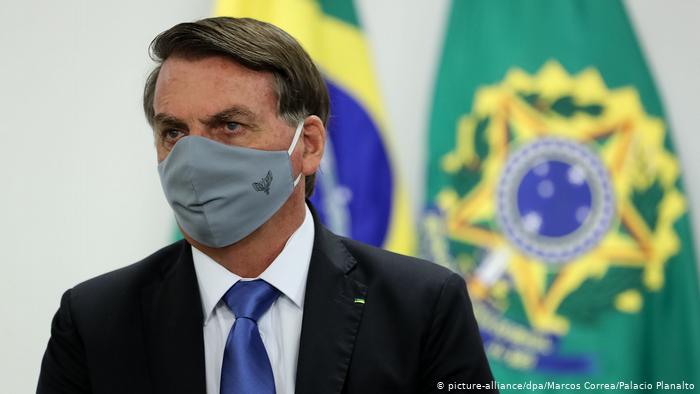 Pese a que Brasil es el segundo país más golpeado por el Covid-19, la aprobación de Bolsonaro sube al 37%