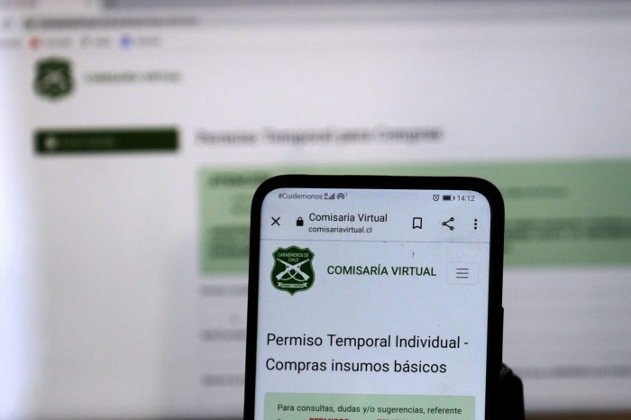 Carabineros informa que Comisaría Virtual presenta «intermitencia en sus servicios»: usuarios reportaron esperas para sacar permisos