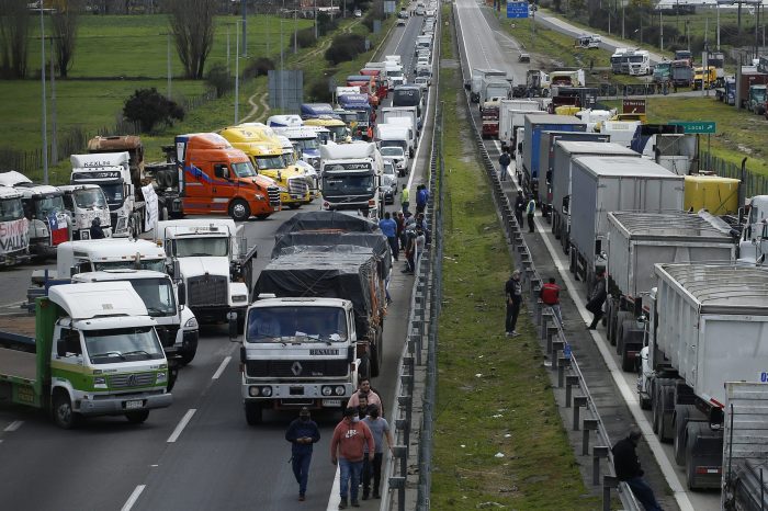 CNC adhiere a demandas de los camioneros y llaman a actualizar la ley antiterrorista