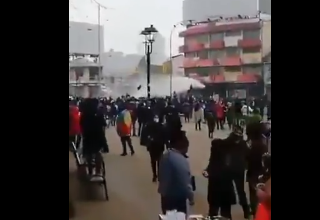 Continúa la tensión en La Araucanía: Se registran violentos incidentes en pleno centro de Temuco