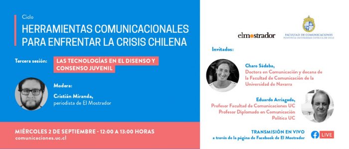 [EN VIVO] Webinar UC y El Mostrador: El uso de la tecnología y las redes sociales para superar la crisis