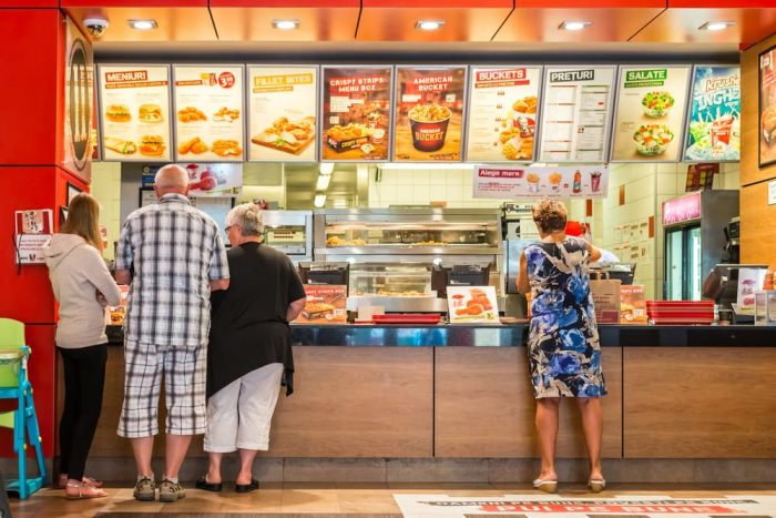 Ventas de comida rápida cayeron un 79,5% en el segundo trimestre del 2020 a nivel nacional