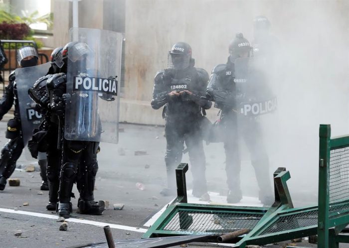 Corte Suprema de Colombia afirma que intervención policial en protestas ha sido «arbitraria»