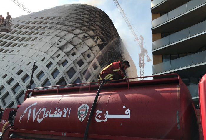«Inconcebible»: un nuevo incendio conmociona a los habitantes de Beirut