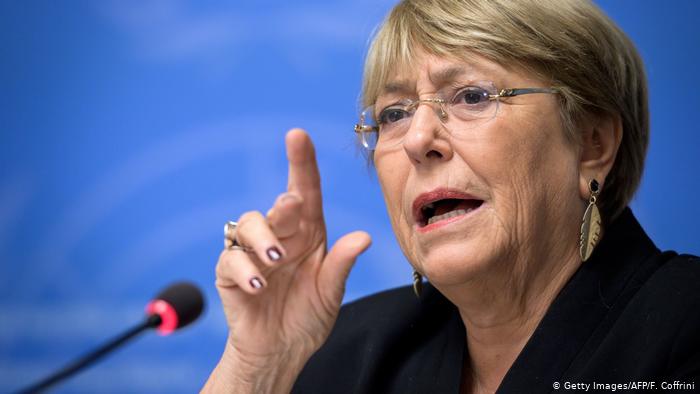 Bachelet pidió investigación rusa «independiente» sobre «crimen» contra Navalny