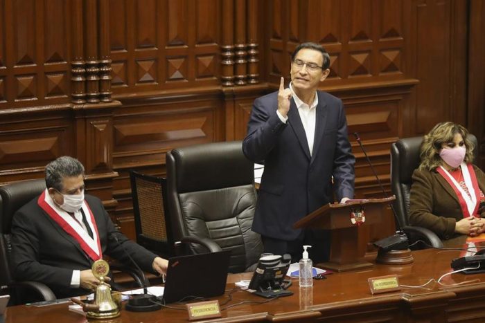 Vizcarra en su “Día D” ante el Congreso: «El Perú no puede estar detenido por unos audios sin ninguna validez»