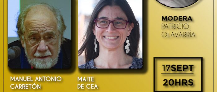Cultura Constituyente: Diálogos para octubre con Manuel Antonio Garretón y Maite de Cea vía online