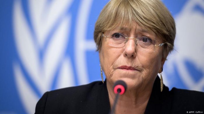 Bachelet insta al restablecimiento de un alto el fuego en Nagorno Karabaj