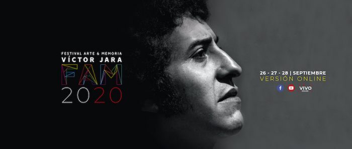 Festival Arte y Memoria 2020 en homenaje a Víctor Jara vía online