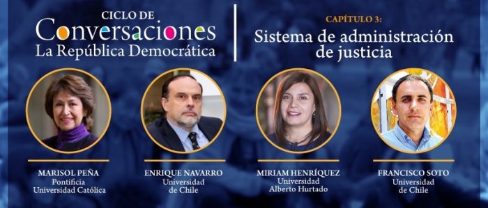 Tribunal Constitucional, Poder Judicial y Ministerio Público en el radar del próximo panel del ciclo “Conversaciones sobre la República Democrática”