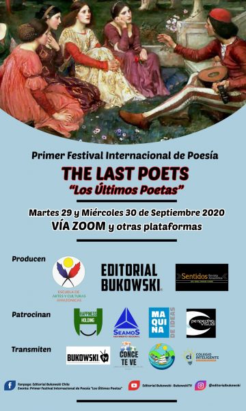 Primer Festival Internacional de poesía «Los últimos poetas» vía online
