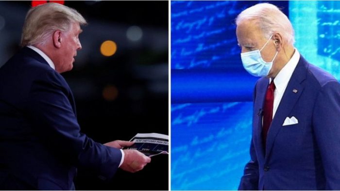 Guerra de audiencias Trump vs Biden: 5 momentos que marcaron la inusual noche de foros simultáneos de los dos candidatos presidenciales