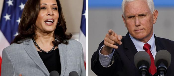 Kamala Harris y Mike Pence se enfrentan hoy en debate público tras el bochorno de Trump versus Biden