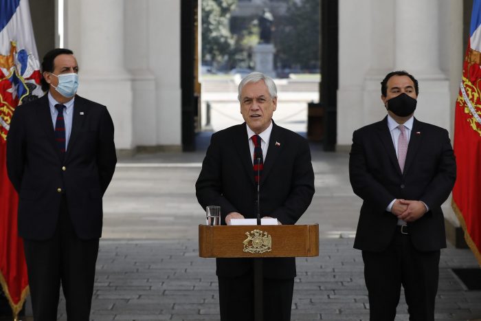 Piñera le pasa la pelota de la reforma a Carabineros al Congreso: «Es urgente sacar adelante leyes para proteger el orden público y resguardar la seguridad»