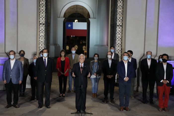 El Gobierno de Piñera ante el proceso constitucional que se inicia
