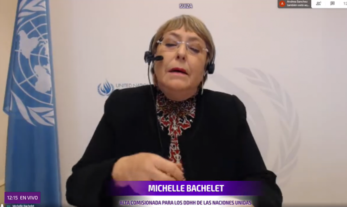 Bachelet sobre el «histórico» plebiscito: «Nadie tiene dudas que estoy por el Apruebo y la Convención Constitucional»