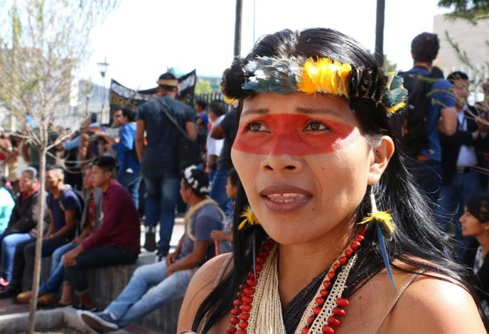 Una líder indígena ecuatoriana entre las 100 personas más influyentes de 2020