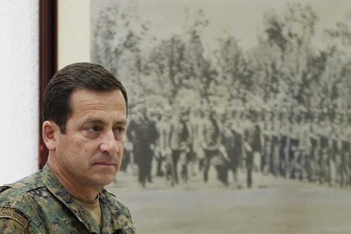 Reapareció el general Iturriaga: Piñera lo nombra como nuevo Jefe del Estado Mayor Conjunto