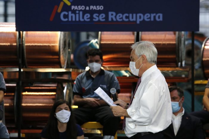 Piñera hace un llamado a retomar «los caminos de la unidad, del diálogo y la colaboración» para evitar «rencillas»