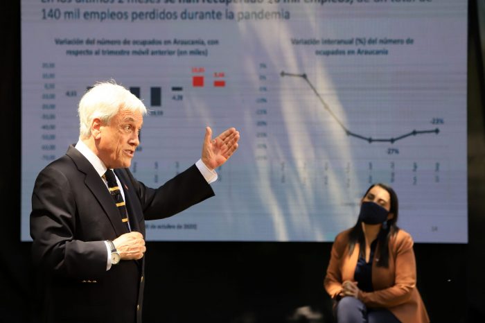 Piñera continúa con operación de posicionamiento internacional como protagonista del proceso constituyente: “El Gobierno trabaja duro en alcanzar acuerdos”
