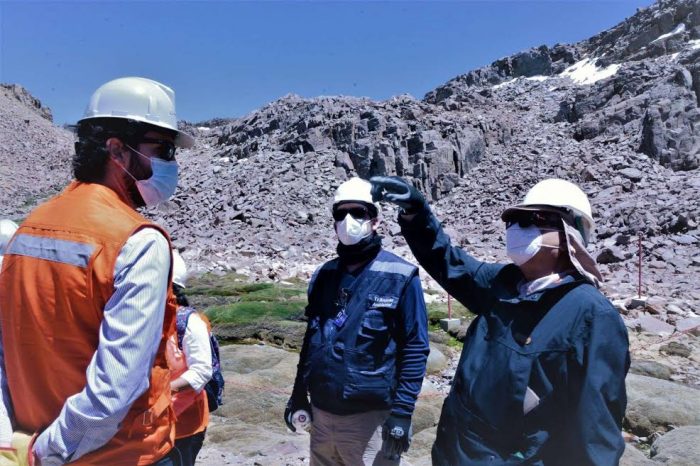 Segundo Tribunal Ambiental realizó inspección en mina Los Bronces, en demanda por daño ambiental del CDE contra Anglo American