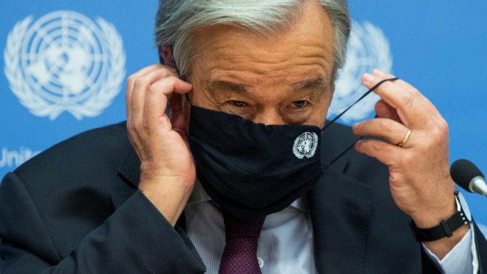 Jefe de la ONU critica a gobiernos que ignoraron el COVID-19: “Cuando los países van en su propia dirección, el virus va en todas direcciones”
