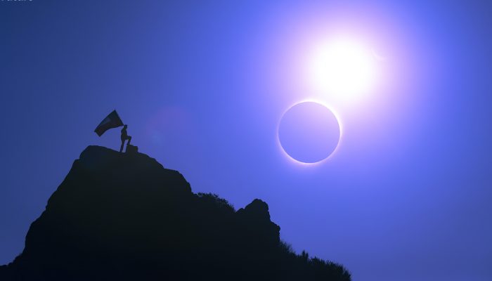 Una experiencia de bienestar en el eclipse total de sol