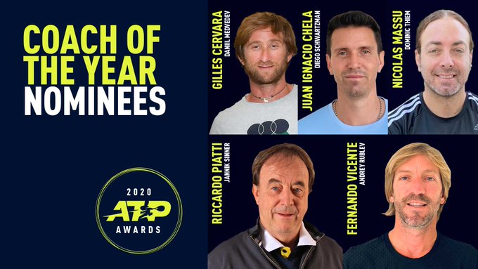 Por segundo año consecutivo: Nicolás Massú es nominado a mejor entrenador del año
