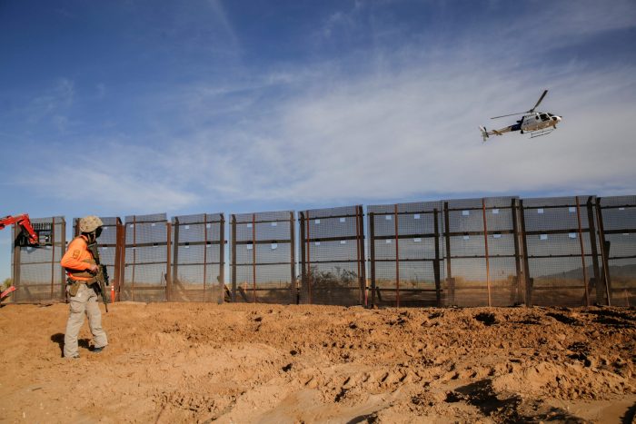 Prosigue la construcción del muro de Trump a pesar de la orden de Biden
