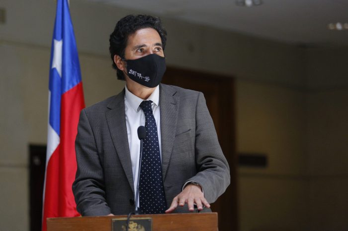 Ministro Briones rechaza protestas frente a la casa de Enrique Paris: «Es la muestra más excelsa de la estupidez»