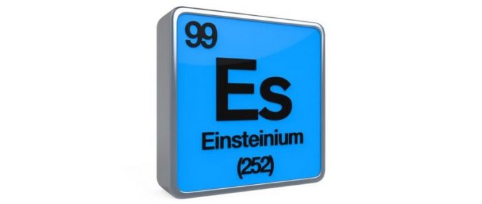Einstenio, el elemento bautizado en honor a Einstein cuyos secretos los científicos están empezando a dilucidar