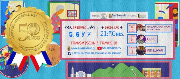 Festival Nacional del Folklore de San Bernardo vía online